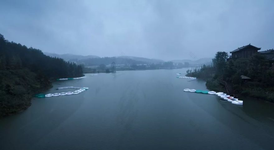 丹寨万达小镇睡莲水上影展,自然与艺术的融合-51