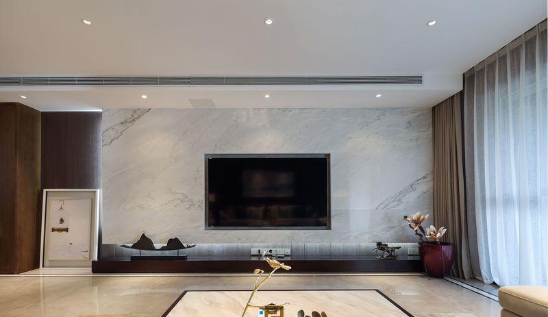 禅意栖居——深圳三湘海尚花园310平现代东方禅意住宅设计-34
