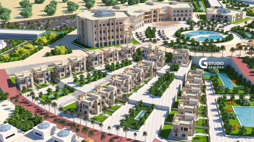 旅游村 / 游客村丨埃及丨PSG Studio Designs-12