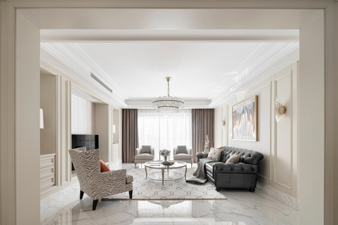 220㎡美式轻奢四室二厅设计丨美克美家常州设计中心-11