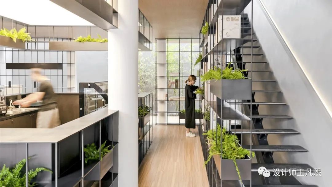 建筑营设计工作室荣宝斋咖啡书屋Rongbaozhai Coffee Bookstore-6