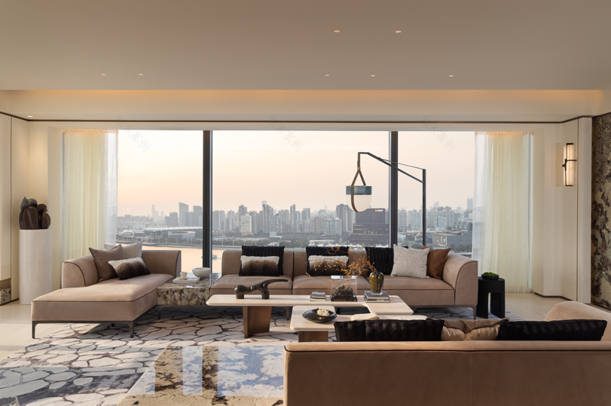 238㎡上海滨江大平层样板间丨中国上海丨程绍正韬 SRD DESIGN赛瑞迪普(软装)-35