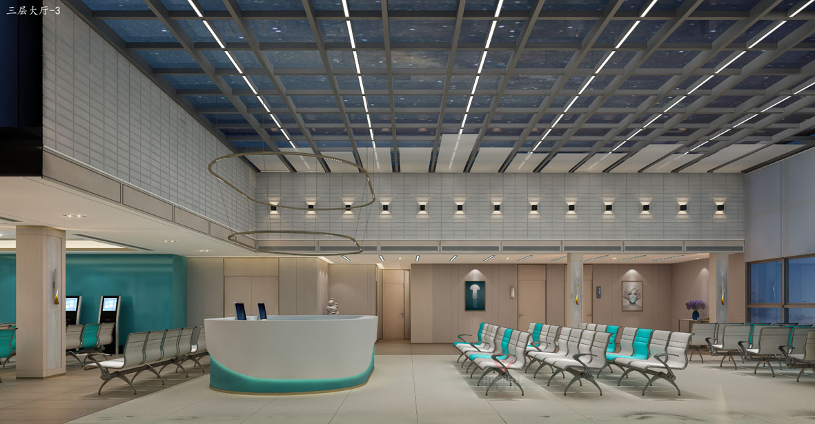 莱恩设计 | 轻奢风医院,低调奢华的新定义-17