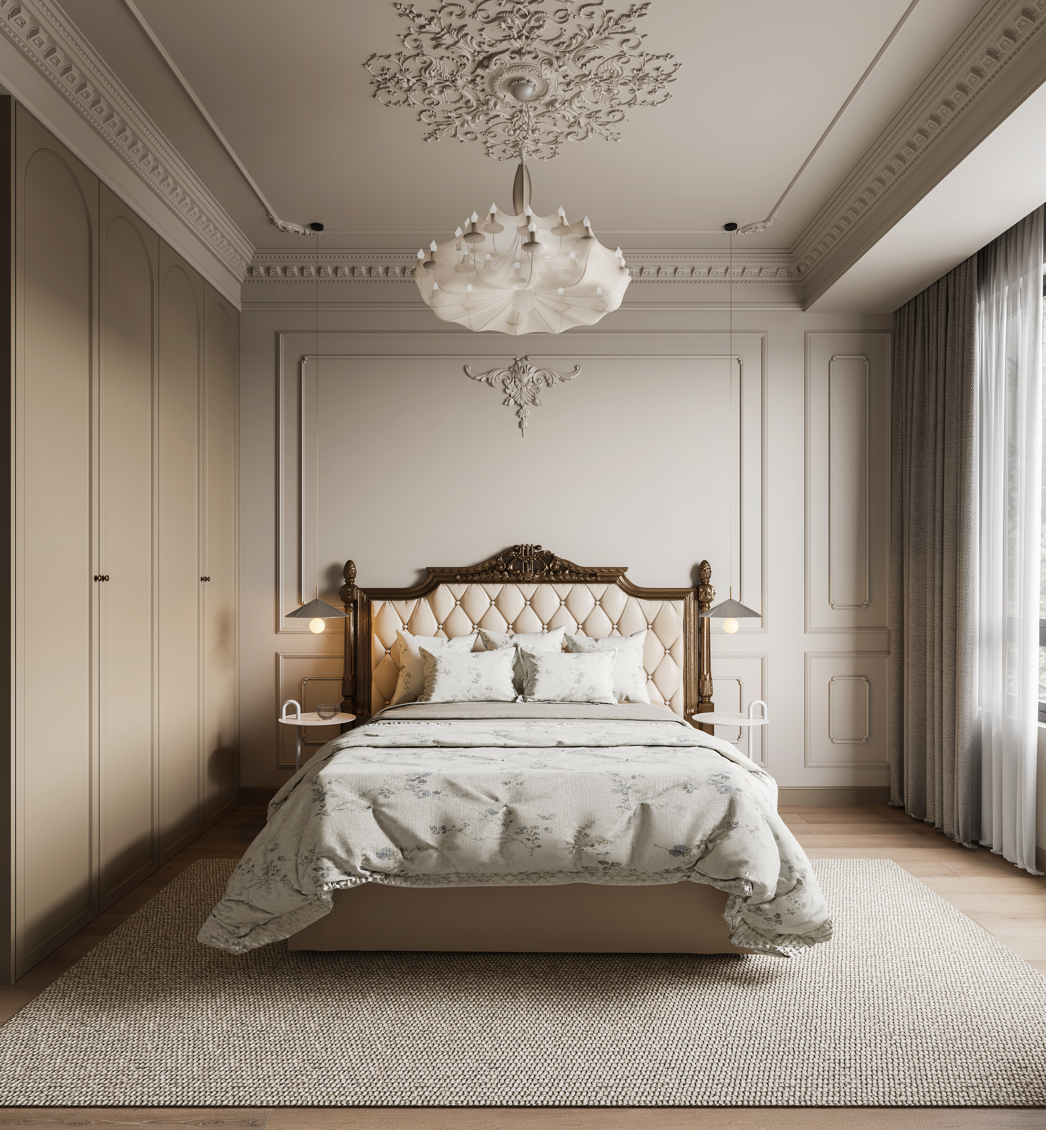 现代挑空别墅-未来效果图-12