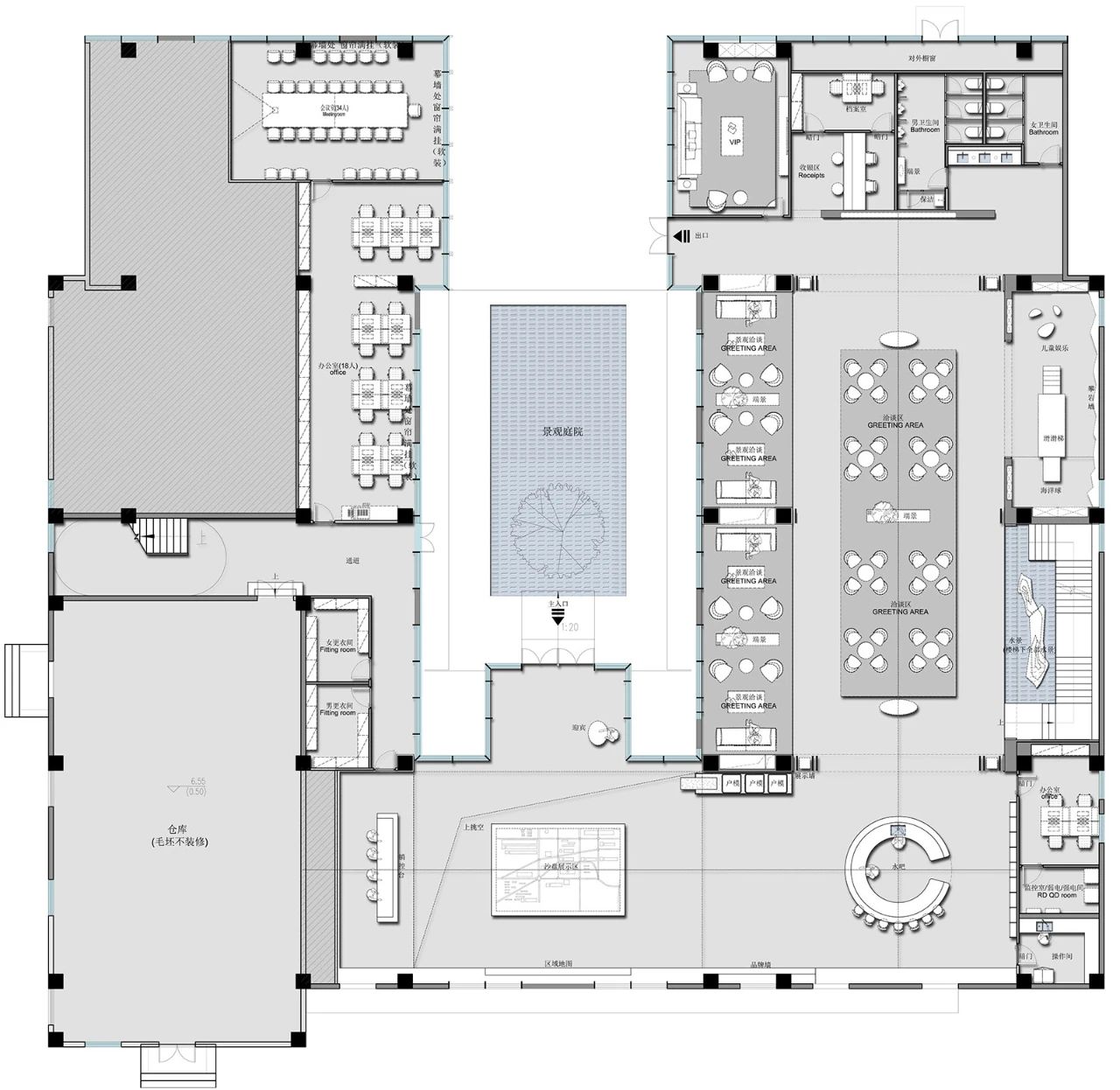 扬州景悦星辰营销中心丨中国扬州丨DMV 德沐设计,VGC 韦高成设计-56
