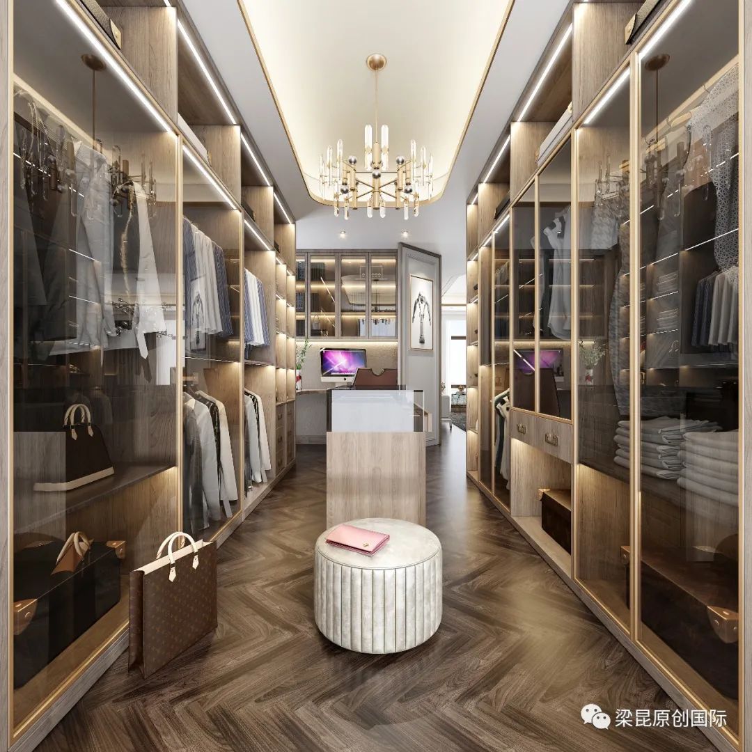 新外滩三代同堂的 272㎡美式轻奢之家-26