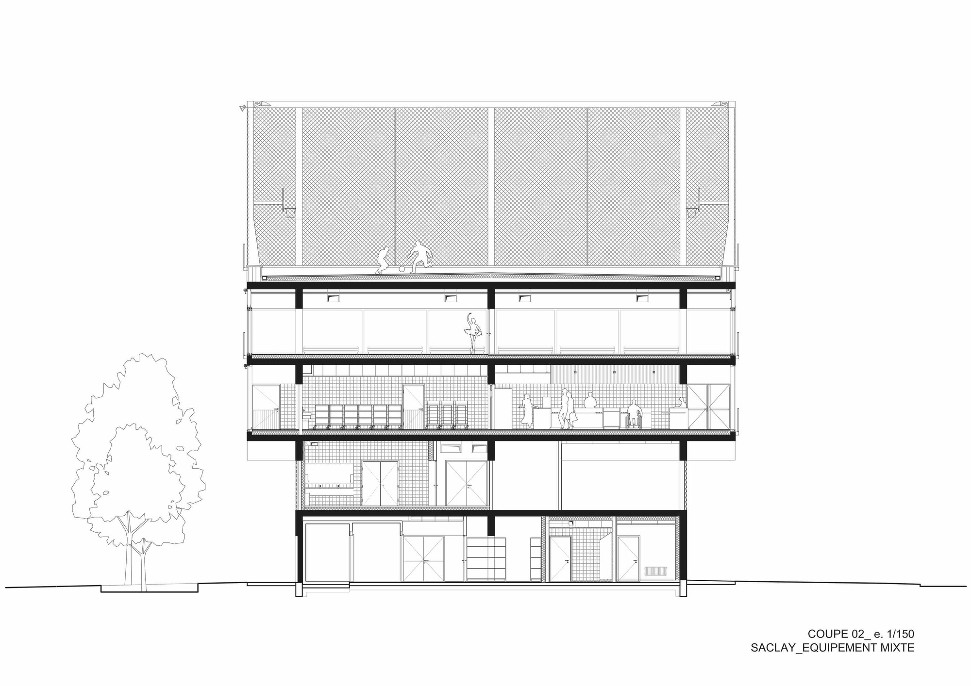 公共冷却器 | 巴黎萨克莱新校区的共享空间-50
