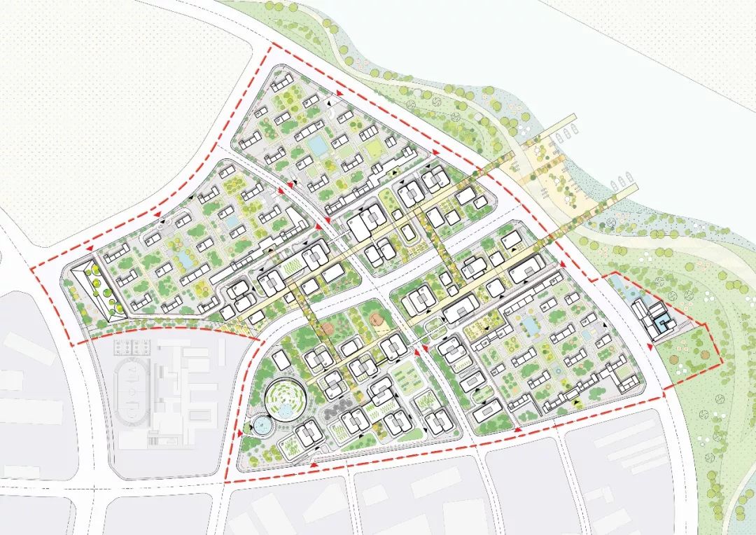 月亮湾金融产业小镇 | 叠术新作打造绿色生态商务园-13