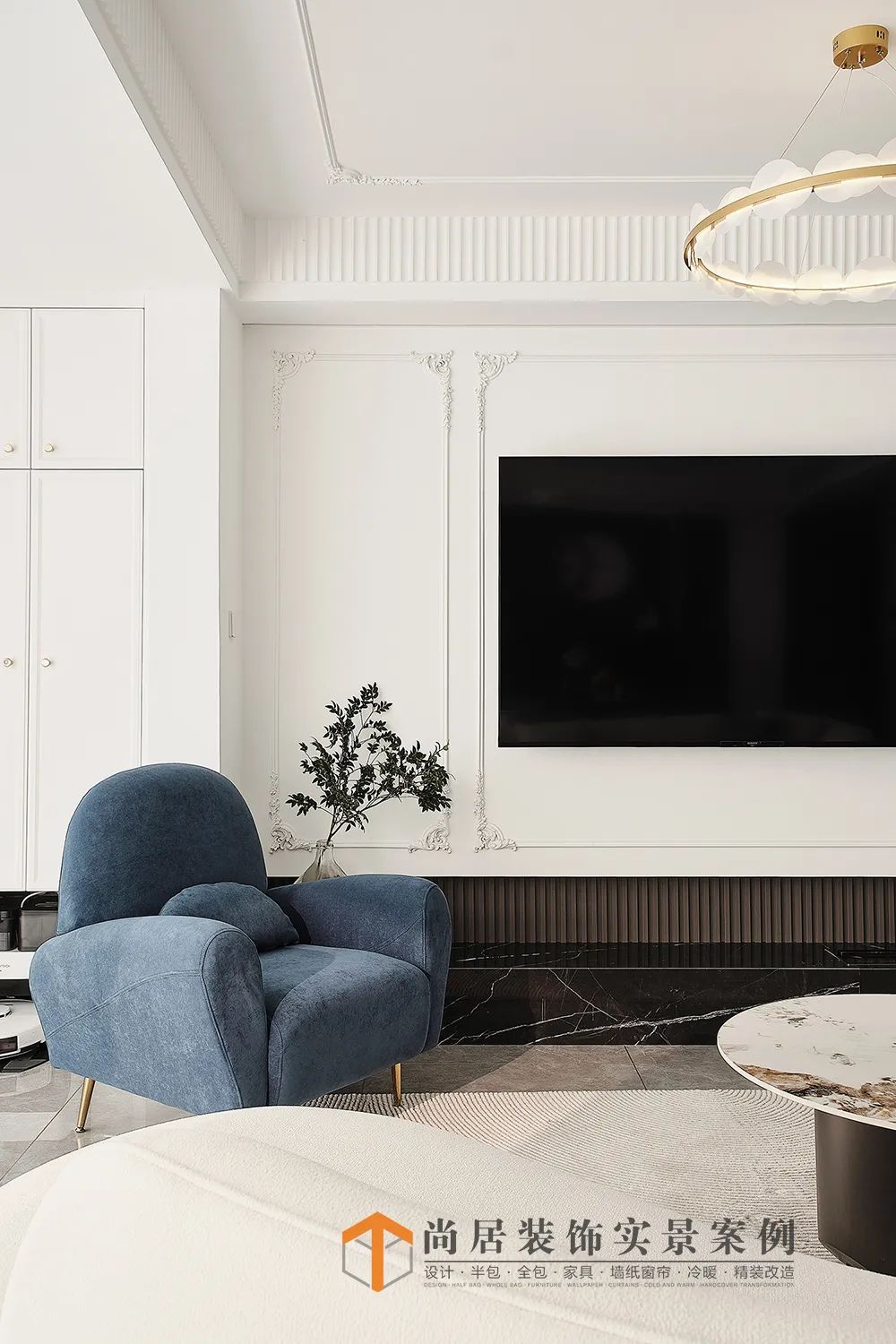 深业青珑上府 143 平法式轻奢住宅丨尚居装饰-20