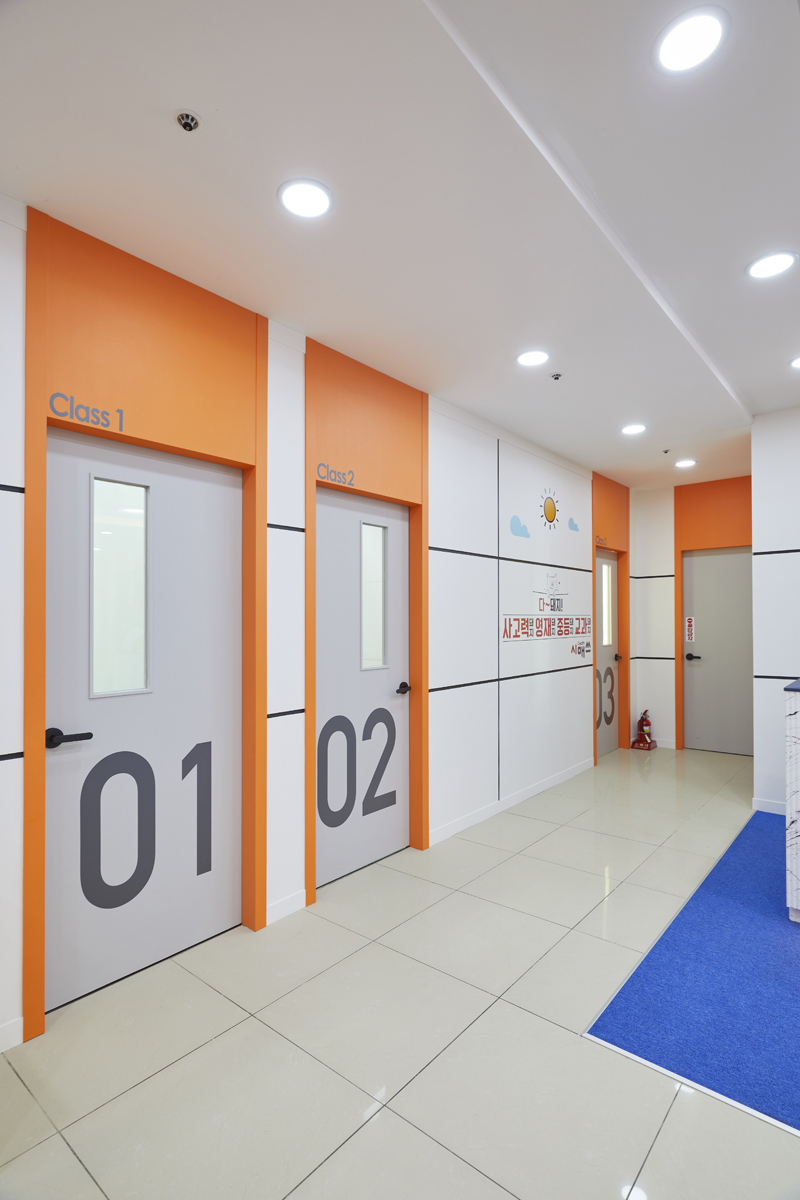 70 平米数学学院，色彩点亮空间-18