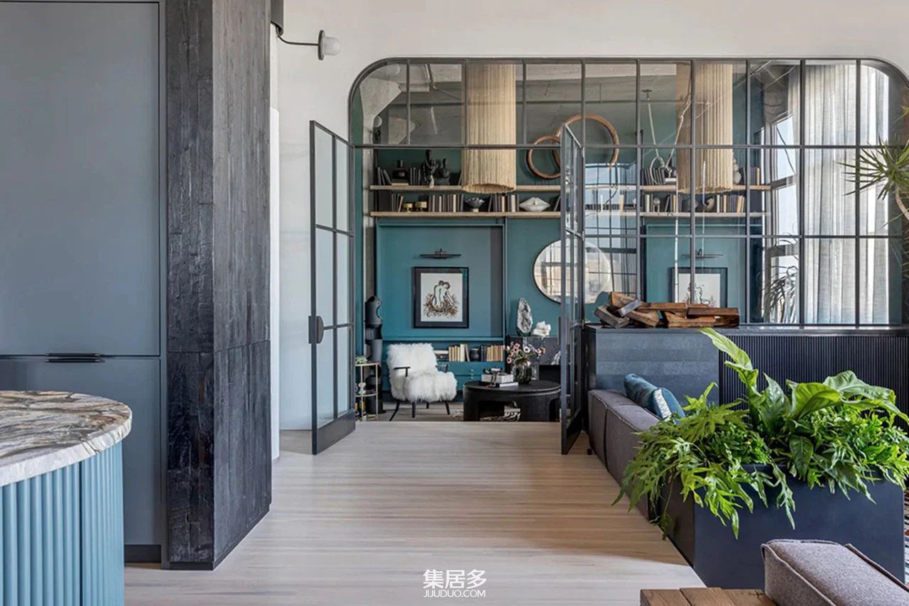 芝加哥阁楼设计丨美国芝加哥丨Aimee Wertepny-22