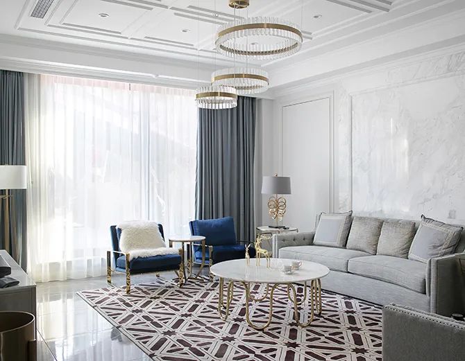 上海安亭瑞仕华庭现代美式别墅设计丨中国上海-16