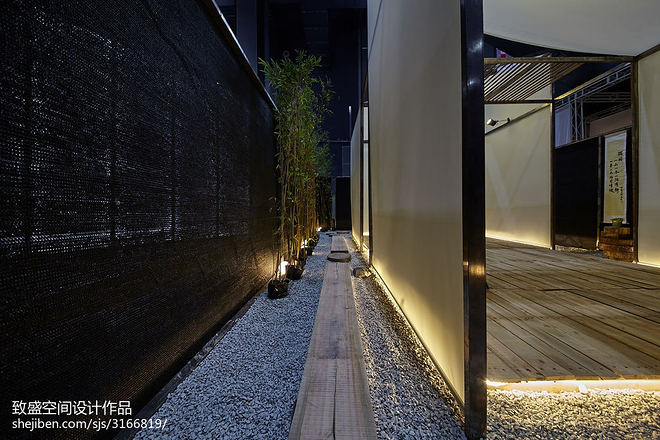 1万元商业展示50平米装修案例-12