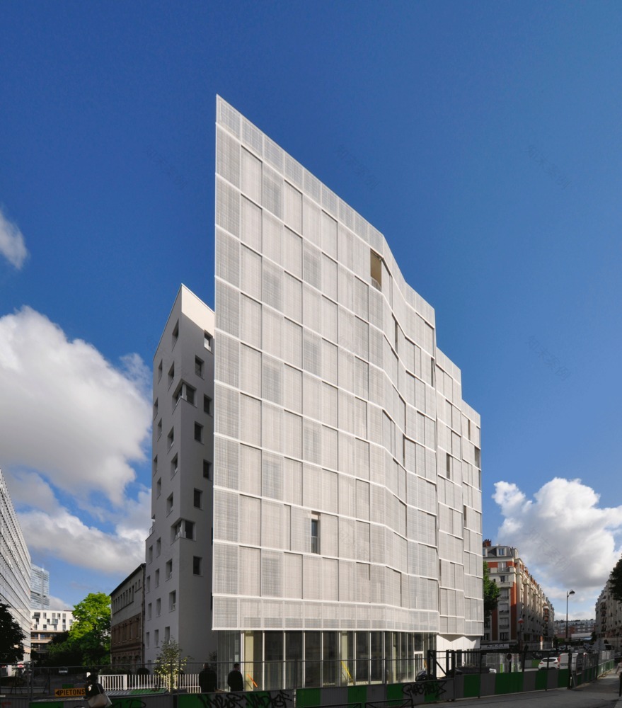 巴黎克里希大道社会住房项目-40