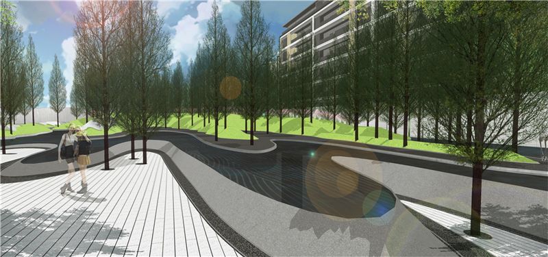 壹号半岛 | 梦境般的曲线景观设计-34