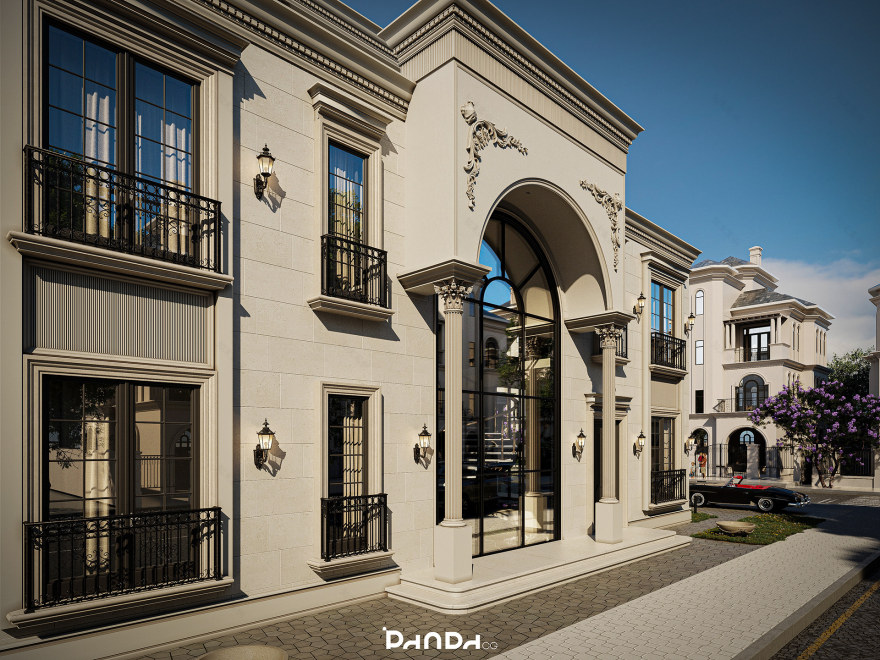 奢华古典别墅
注:这里推测 Lu·ury 可能是 Luxury 的拼写错误,如果不是,请提供更多背景信息 丨Panda CG-18