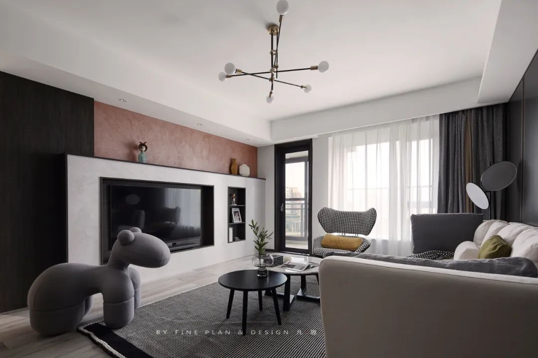 贵阳现代私宅设计 | 简约温馨,空间灵动-48