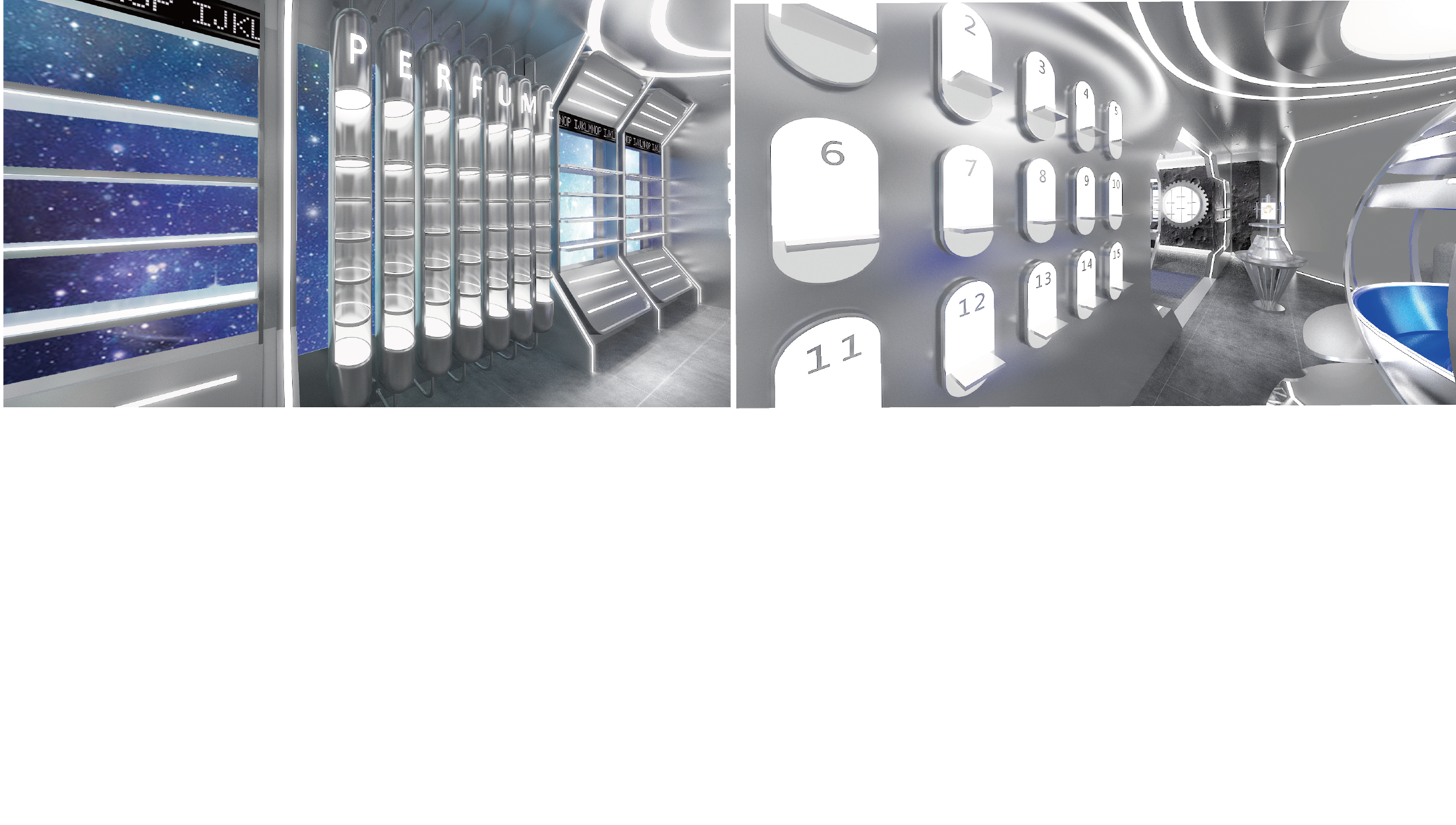 《粉港》美妆品牌空间设计品牌设计-21