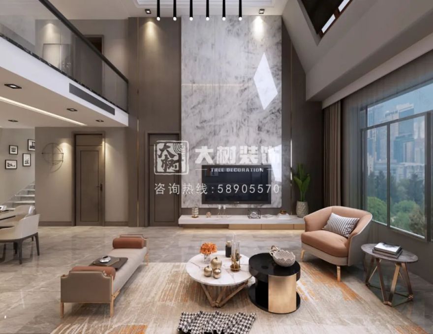 哈尔滨招商贝肯山 150㎡现代轻奢,精致生活新演绎-20