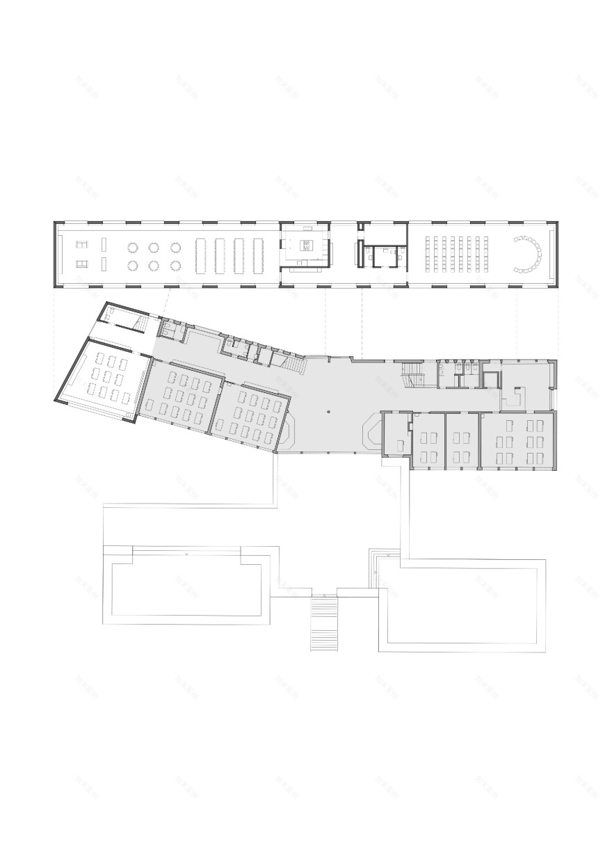 Evilard 小学扩建 | 新旧融合的室内设计-30