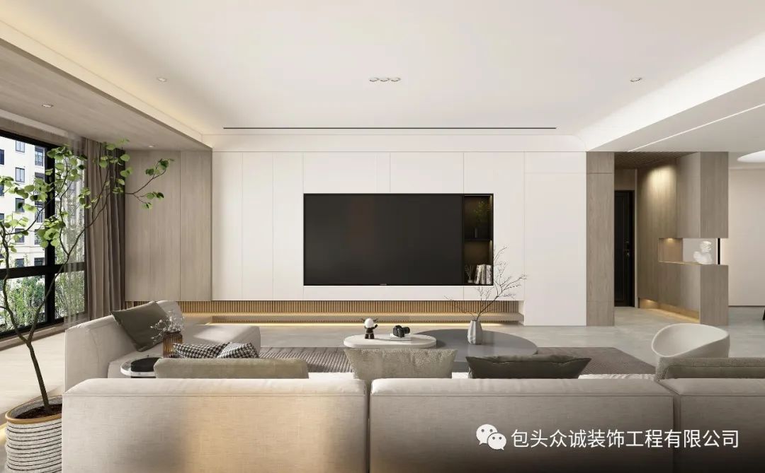 现代极简家居空间设计丨中国包头丨包头公司,鄂尔多斯公司-12