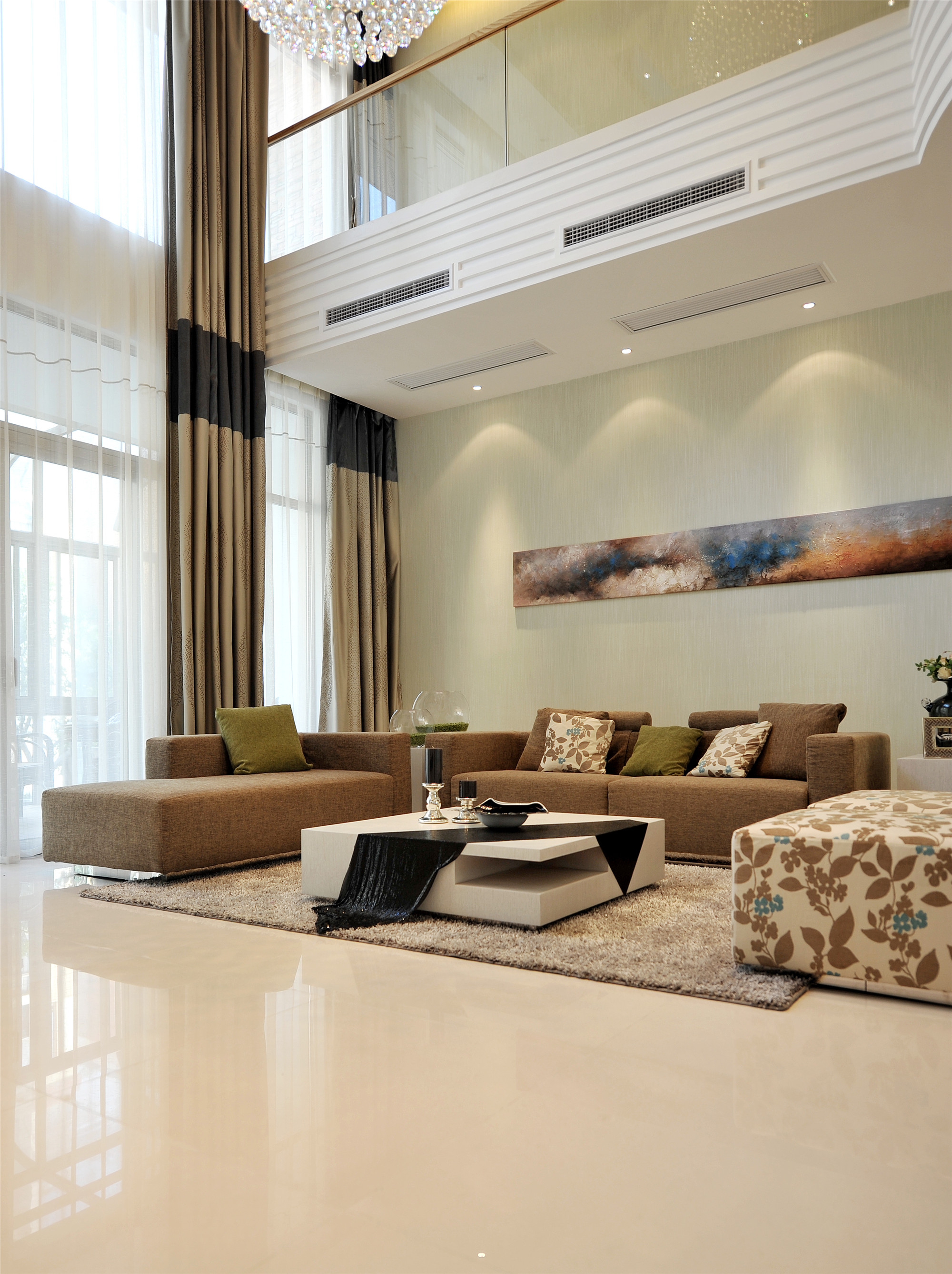 世茂一期联排别墅 | 优雅现代空间设计-35