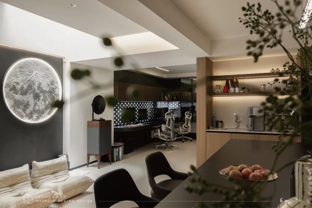 隐于形的交叠  碧桂园天玺450㎡合院别墅丨中国重庆丨KD室内设计事务所-40