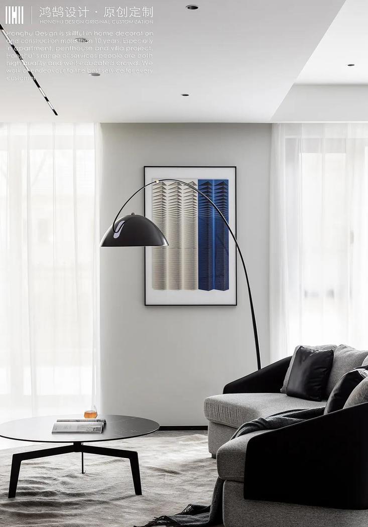 极简美学 · 350㎡底复空间的精致改造-26