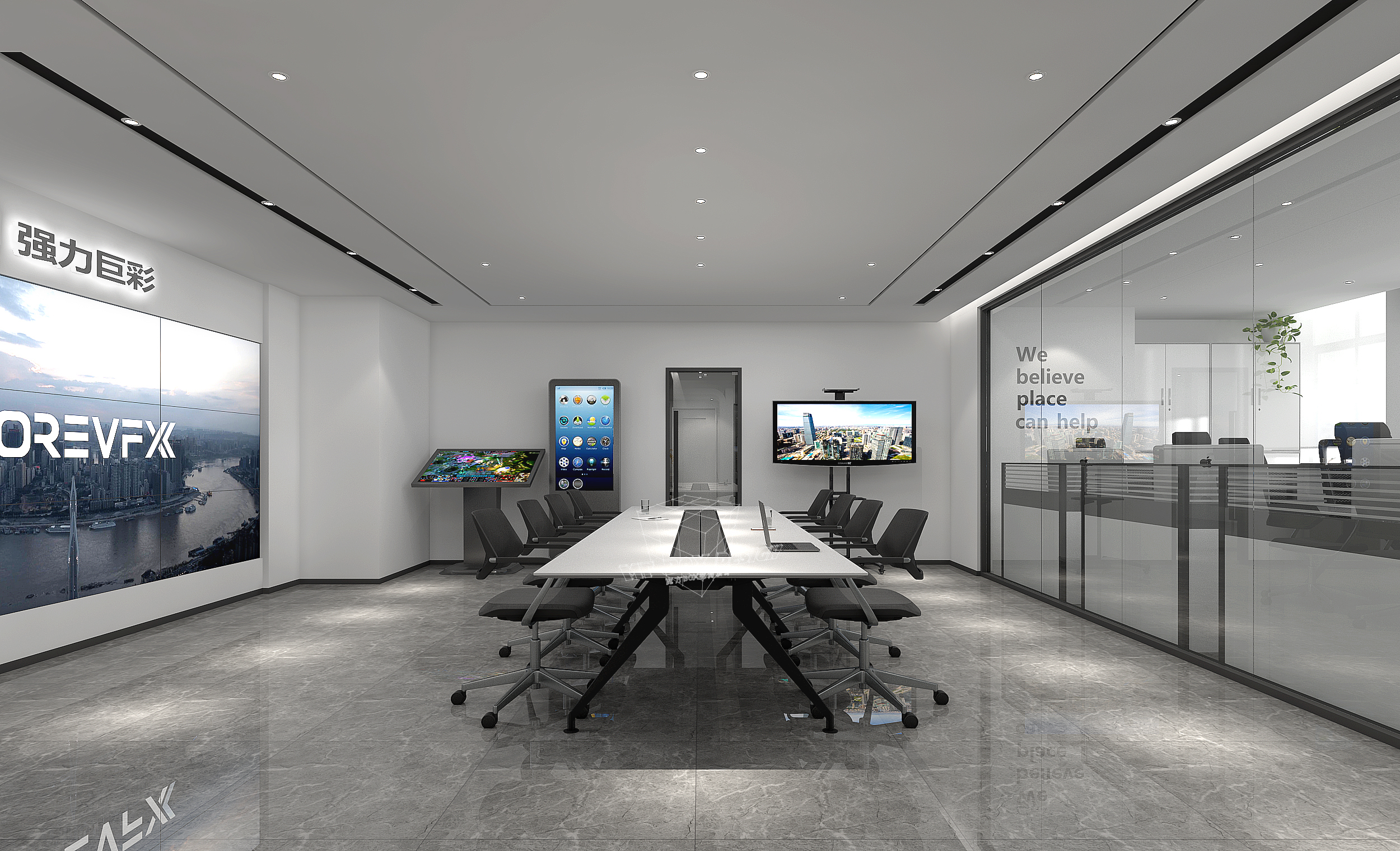 江西上饶办公空间丨中国江西丨孙金甄（北京）室内建筑设计有限公司-8