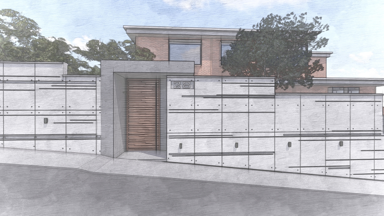 Access To Modern House-1