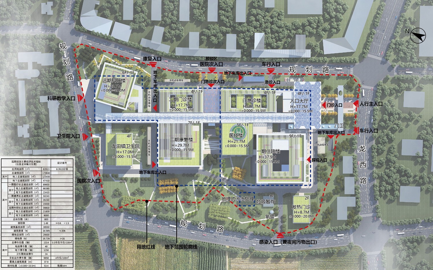 福清市第二医院投标项目丨中国福州丨山东省建筑设计研究院第六分院-15