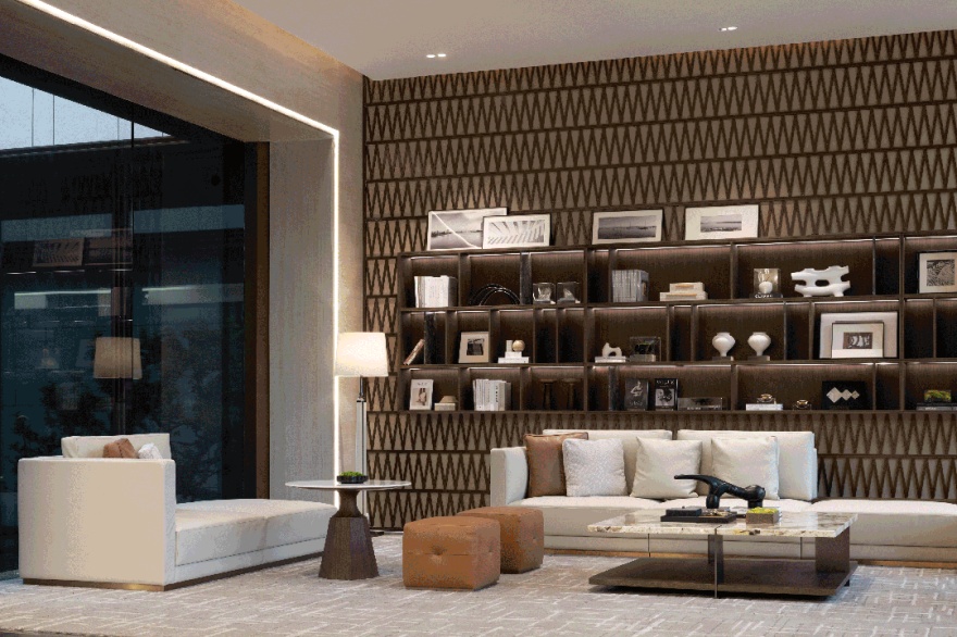 金地宝塔峯上府售楼处丨中国南宁丨MOD墨设设计-19