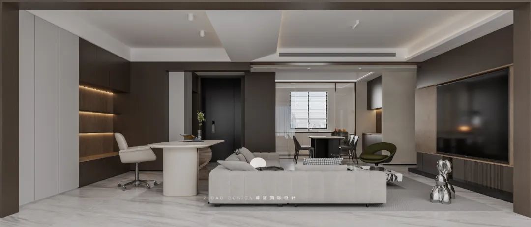 朝暮 · 合肥中海九樾意式轻奢风洋房设计丨中国合肥丨尊道国际设计-31