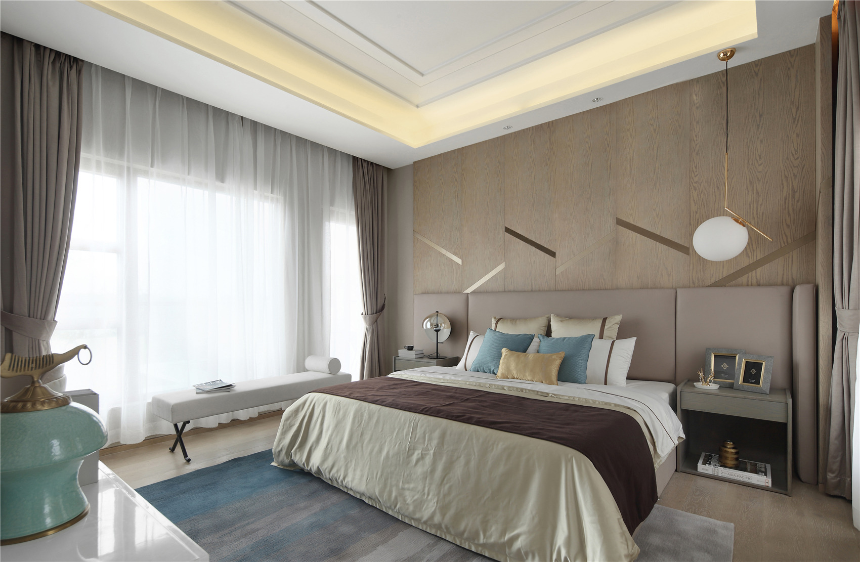 现代轻奢家居,打造国际化温馨空间-27