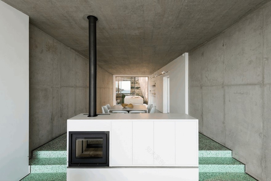 This Greek Vacation Home is Conceived as a Series of Parallel Adjoining Rooms-12