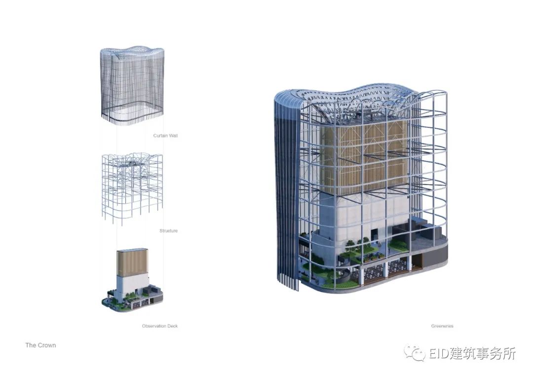 武汉世茂锦绣长江D2b地块城市综合体丨中国武汉丨EID Arch姜平工作室-49