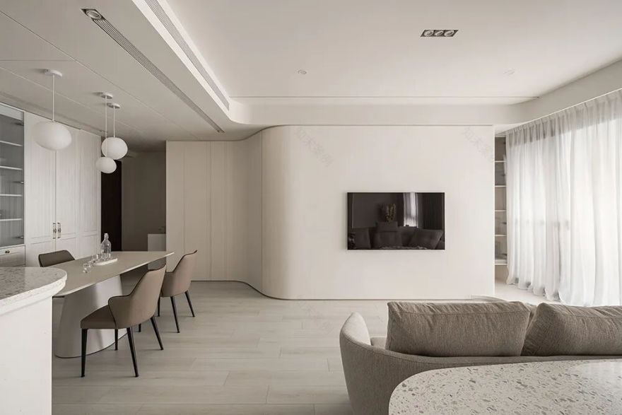 客厅C位之争:2025年,电视背景墙就该这么卷!-61