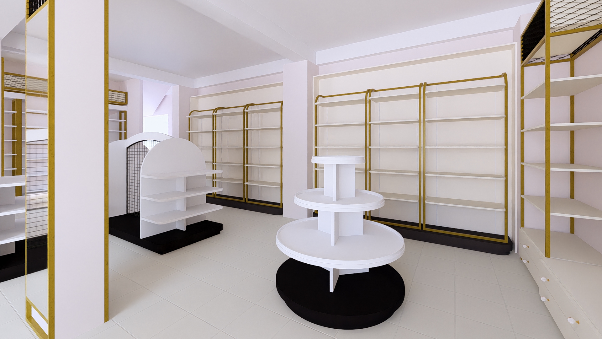 Cosmetic Shop Design-4