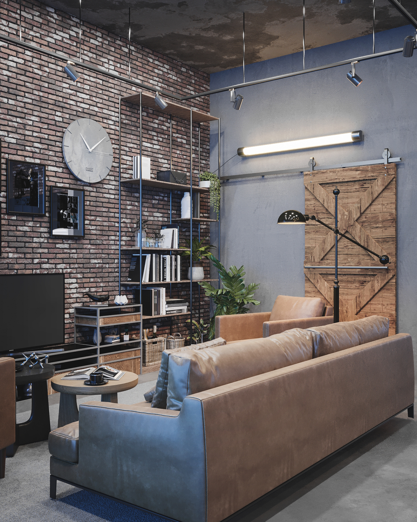 工作室工业风格丨Youssef Mohamed Awad-6