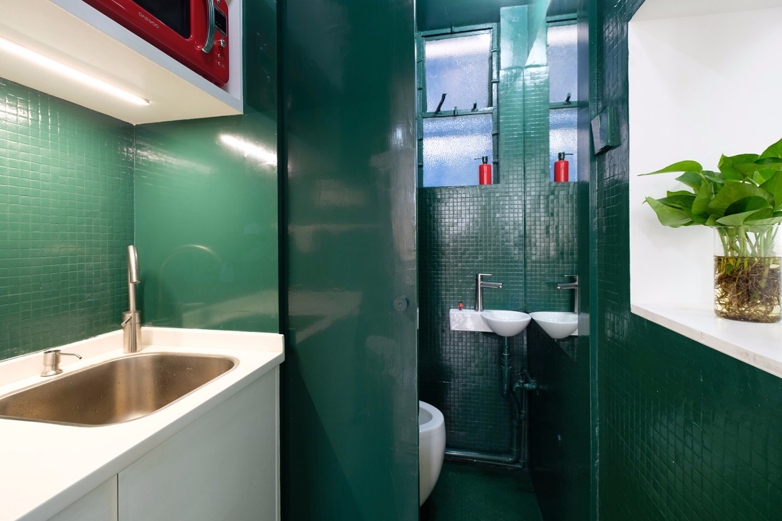 广州旧宿舍改造的临时工作室-4