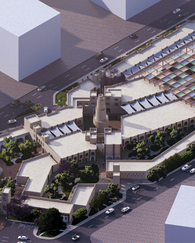 “THE LINE”商业与娱乐中心丨埃及亚历山大丨曼苏拉大学美术学院建筑工程系