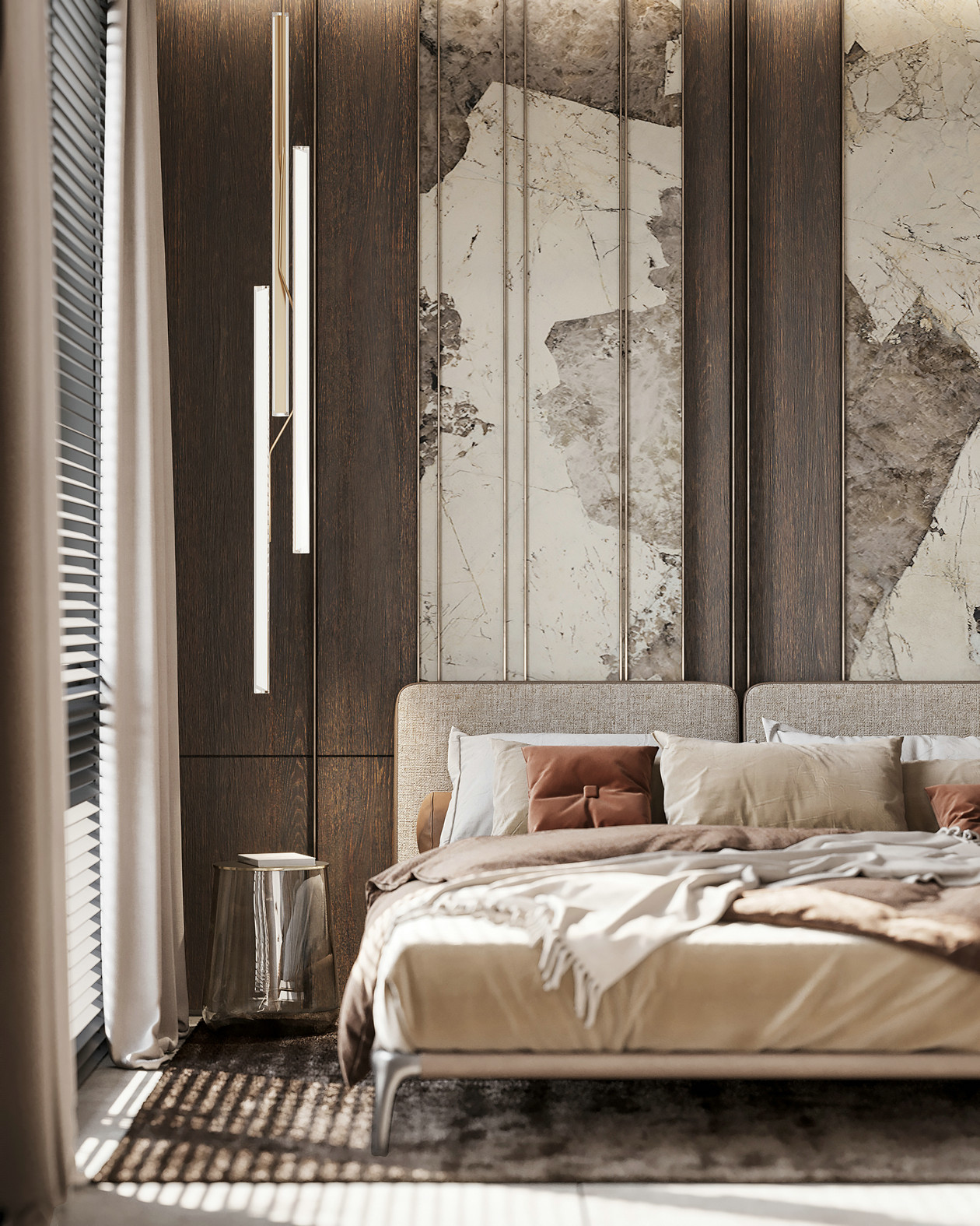 高级色系公寓设计 超棒的细节！-8