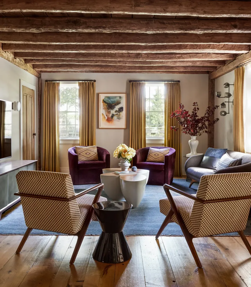 韦斯特波特殖民地风格建筑(注:Colonial常见可表示殖民地风格的(建筑) ,这里结合Westport推测是指具有殖民地风格的建筑等,若有更具体语境可调整) 丨美国韦斯特波特丨Kathleen Walsh Interiors-24