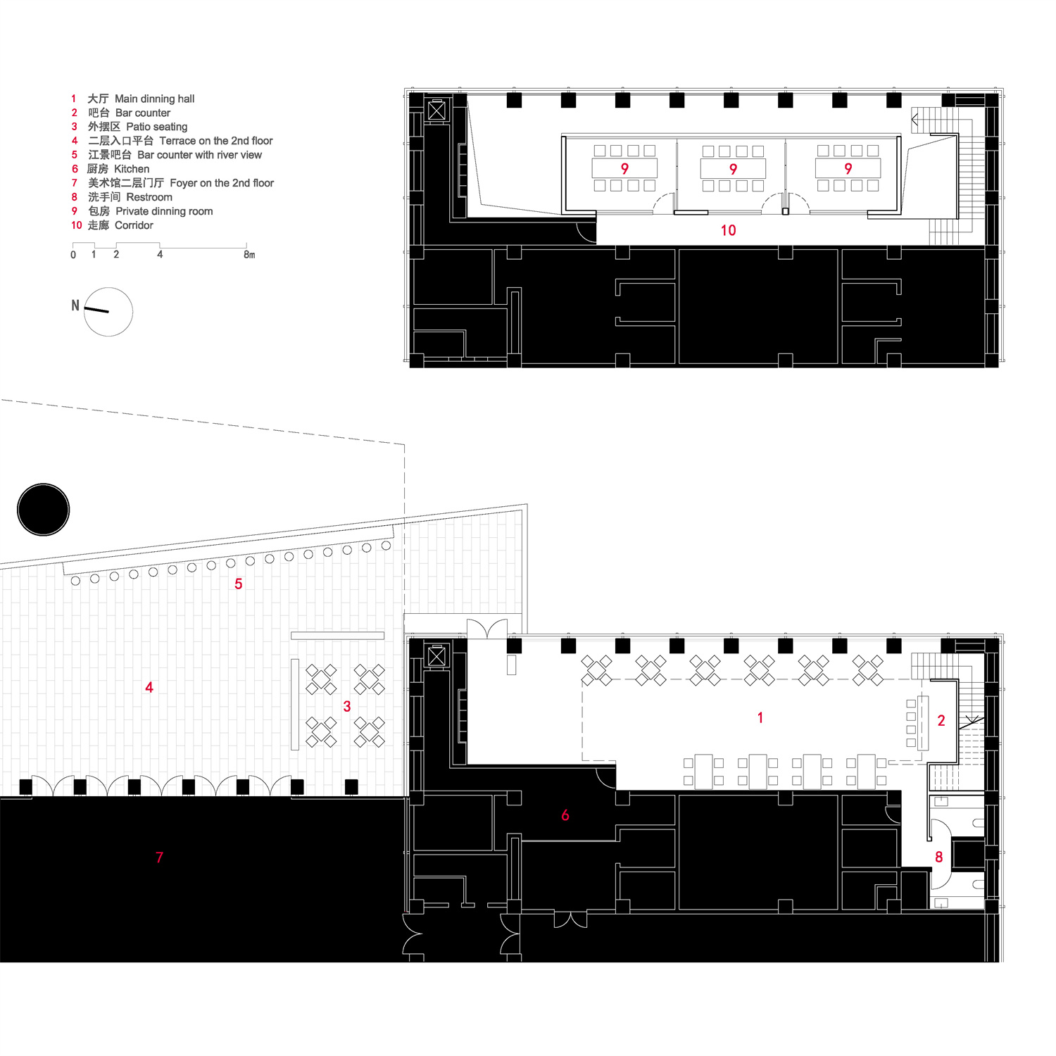 西岸美术馆餐厅丨中国上海丨玠钰设计-43