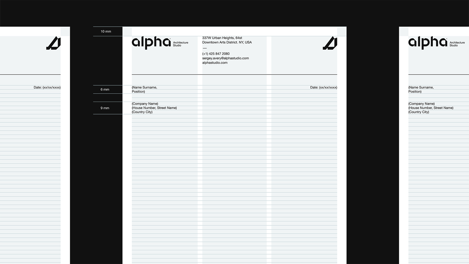 Alpha Studio 品牌与视觉形象设计-17