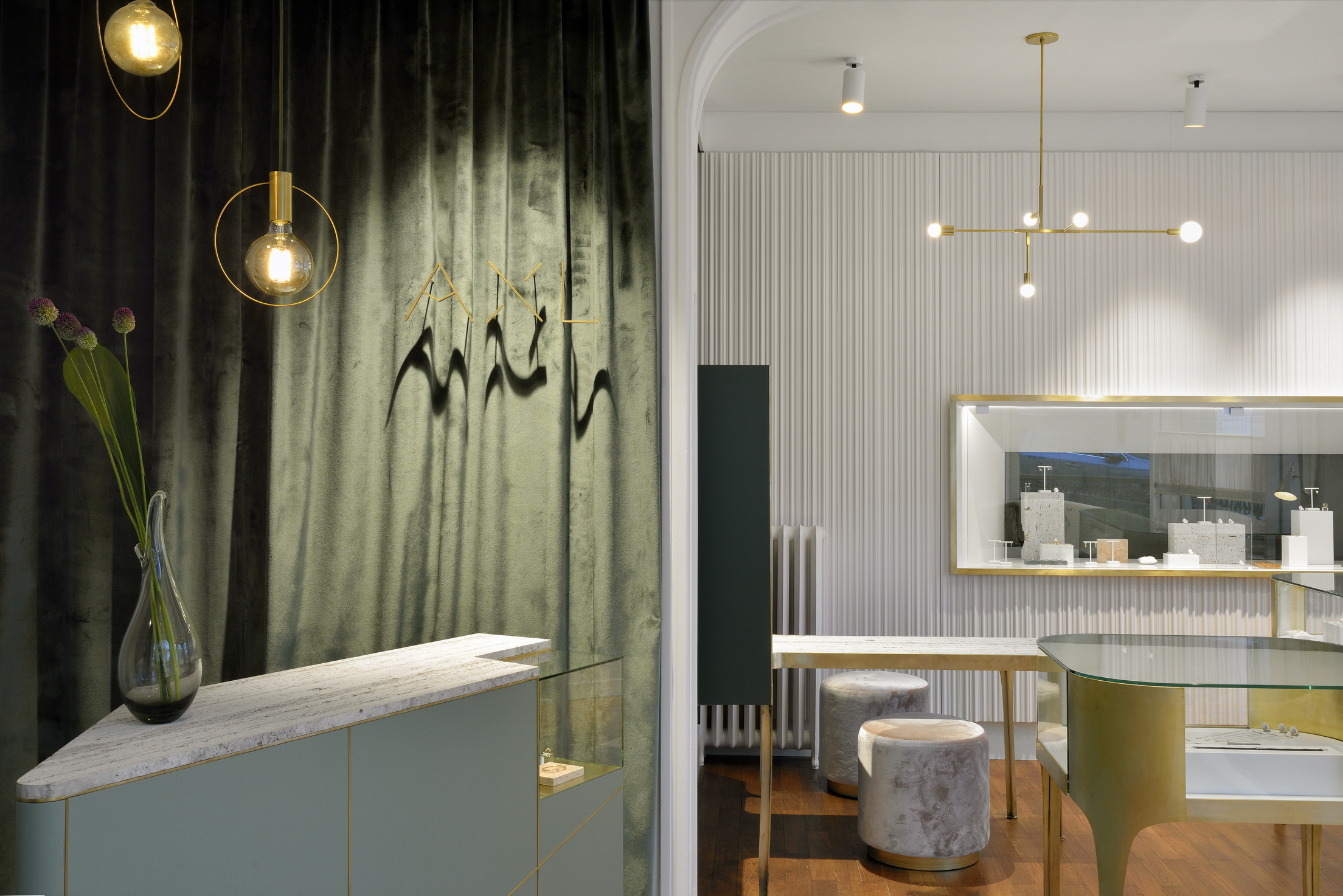 Labscape Architecture 打造 AXL 珠宝精品店 | 复古与现代的优雅融合-16