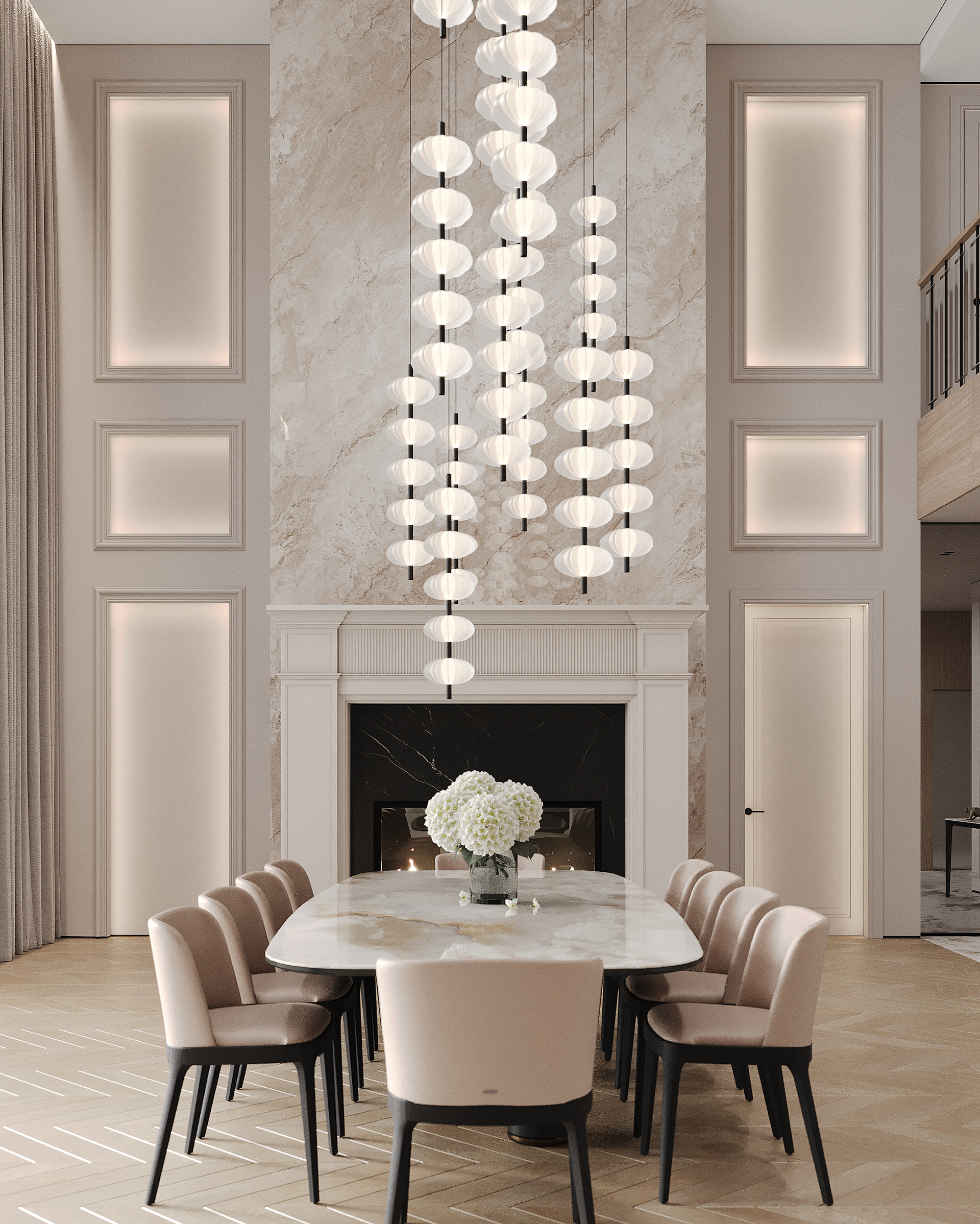 Дом в стиле неоклассика. Репино-15