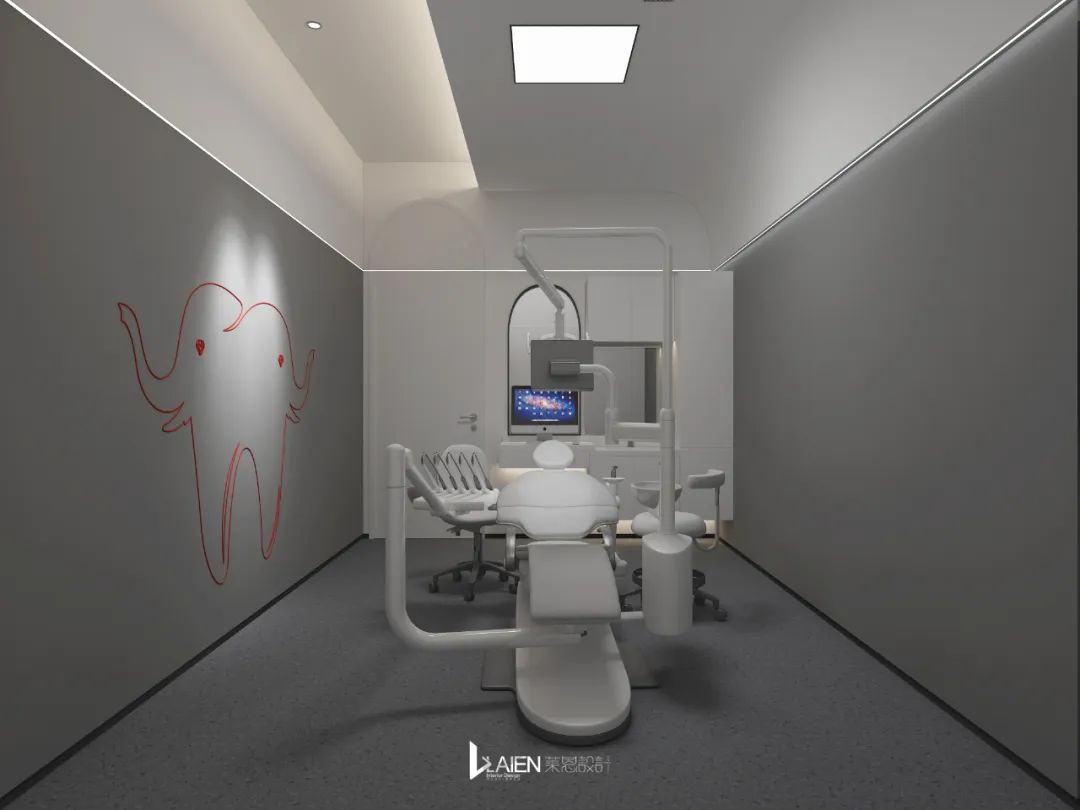 杭州民利口腔西湖店 | 莱恩设计打造现代时尚口腔治疗空间-39