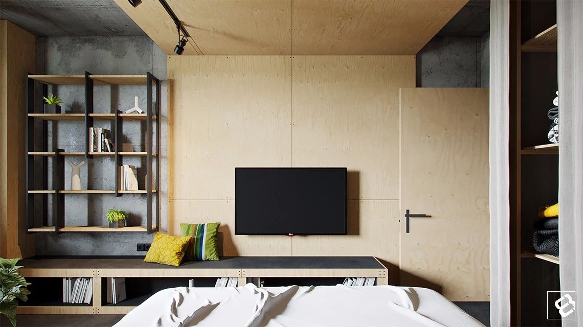 轻工业风 LOFT 住宅设计丨Form8 studio-42