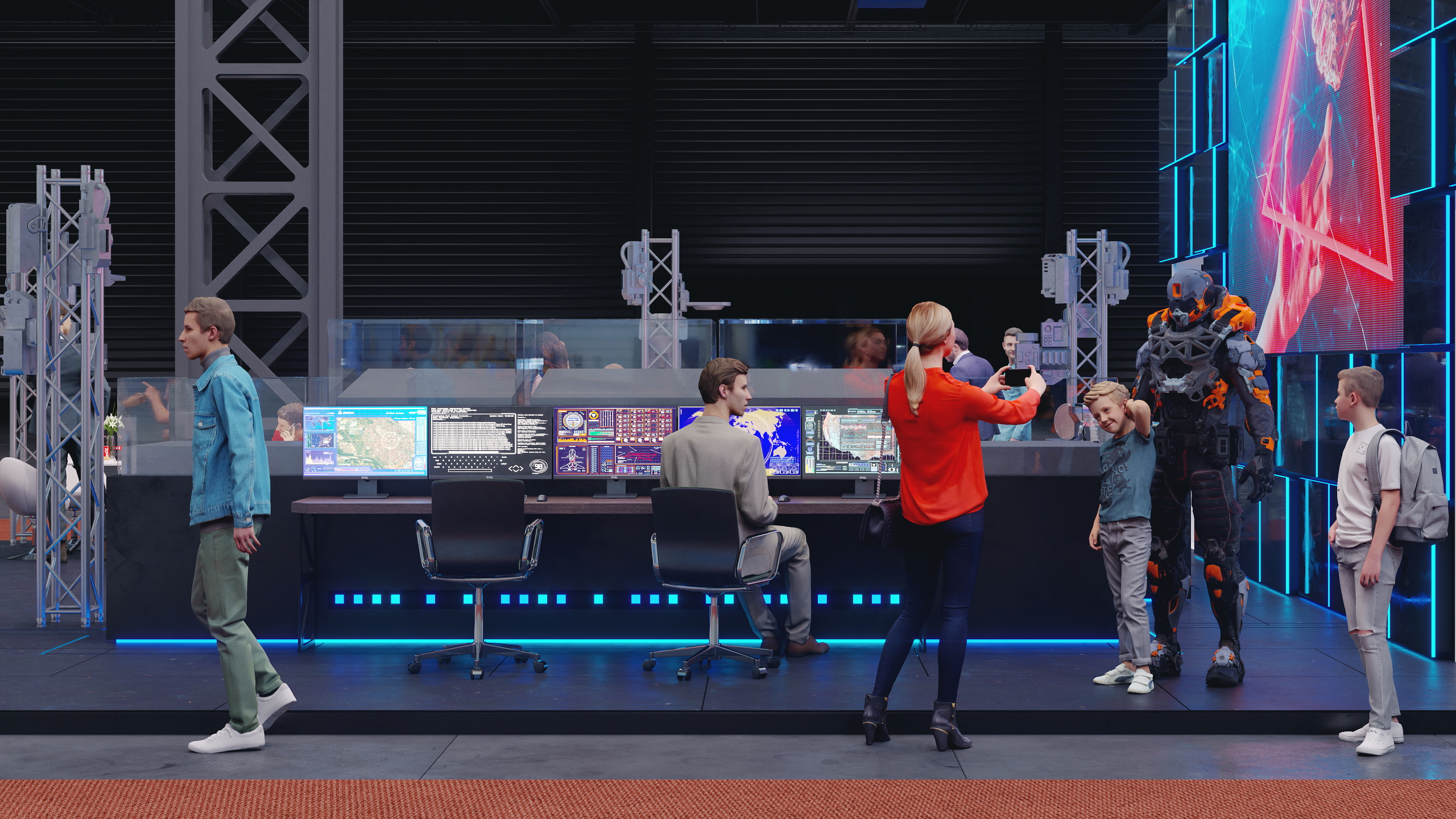 VOENTELECOM 展览展台设计丨俄罗斯丨ARTKARTEL-19